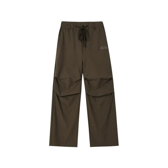 MEDM Knee Pleated Baggy Pants | Face 3 Face