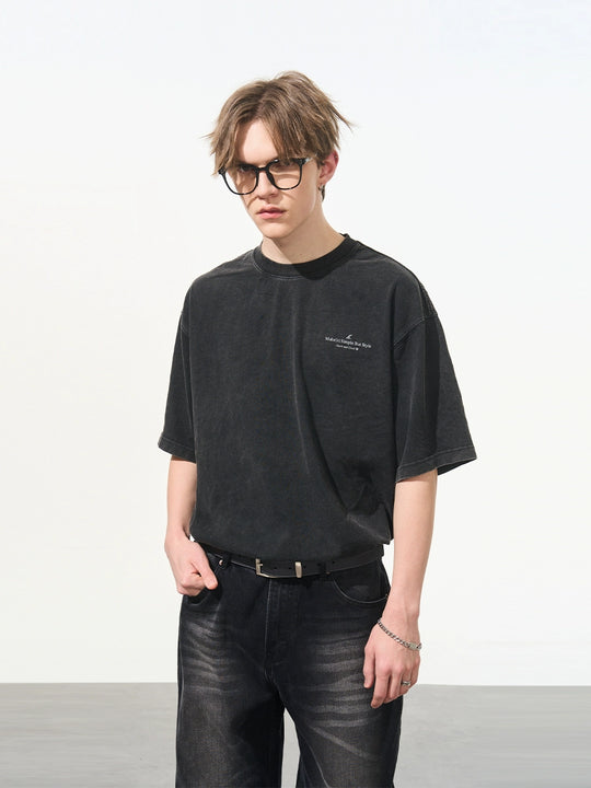 Harsh and Cruel Washed Heavy Logo Tee