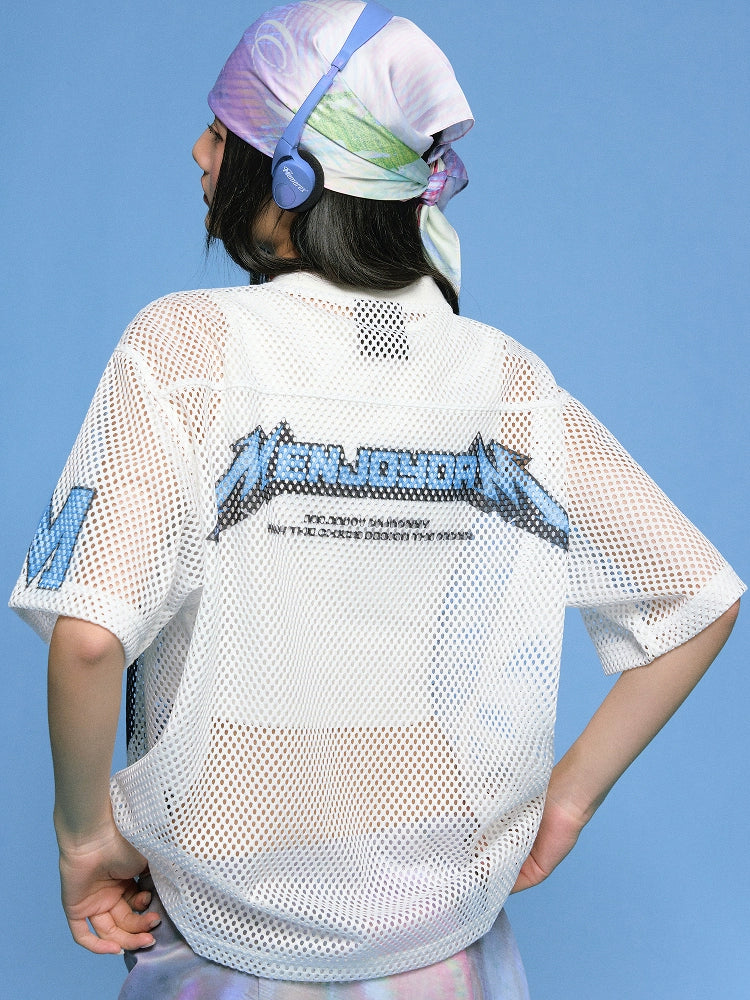 MEDM 99 Numbered Retro Mesh Jersey | Face 3 Face