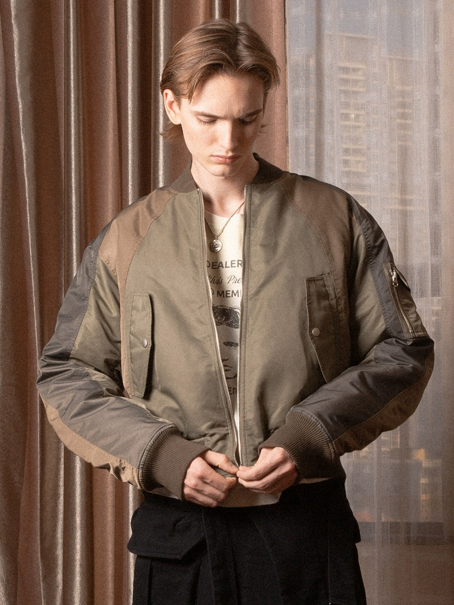 SOD Co. Reversible Colorblock MA-1 Bomber Jacket | Face 3 Face