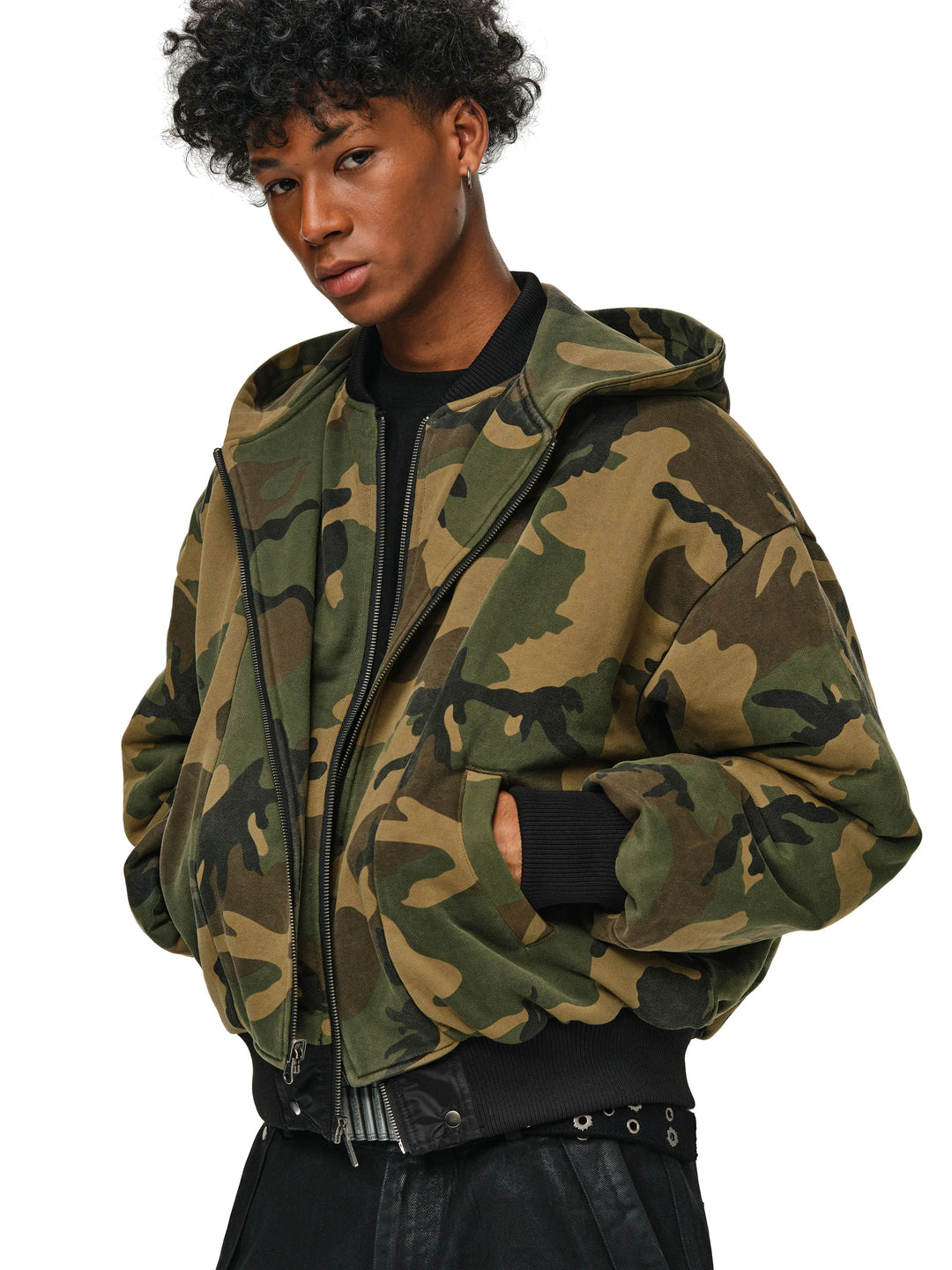 ANTIDOTE Reversible Camouflage MA-1 Bomber Jacket | Face 3 Face