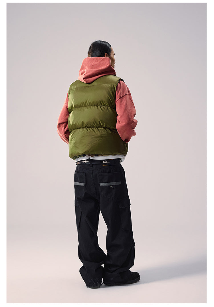 Remedy Distressed Hem Baggy Work Cargo Pants | Face 3 Face