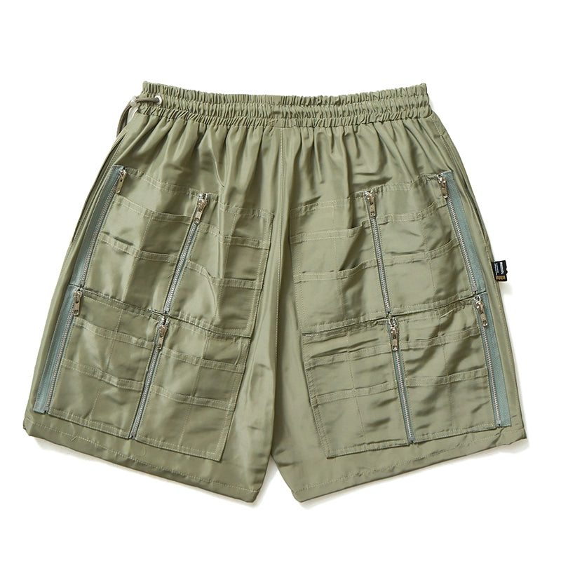 Remedy Multi Pocket Zipper Work Shorts | Face 3 Face