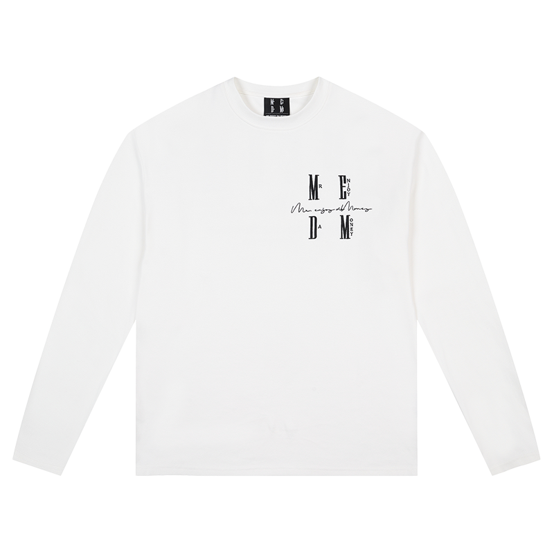 MEDM Basic Logo Comfort Temperature Long Sleeve Tee | Face 3 Face