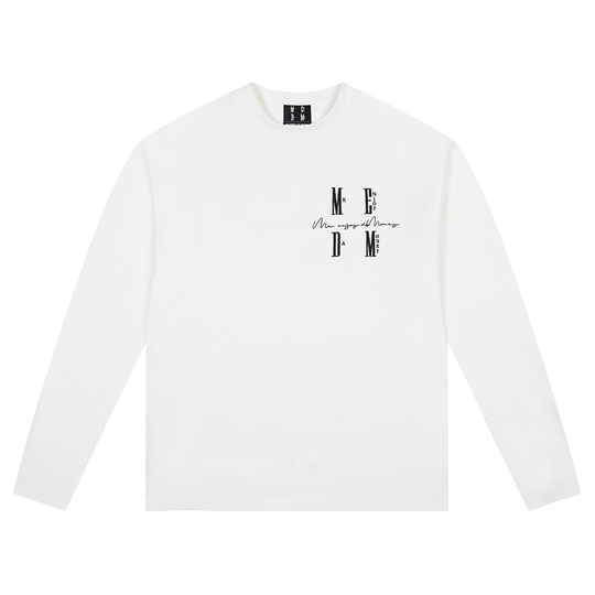 MEDM Basic Logo Comfort Temperature Long Sleeve Tee | Face 3 Face