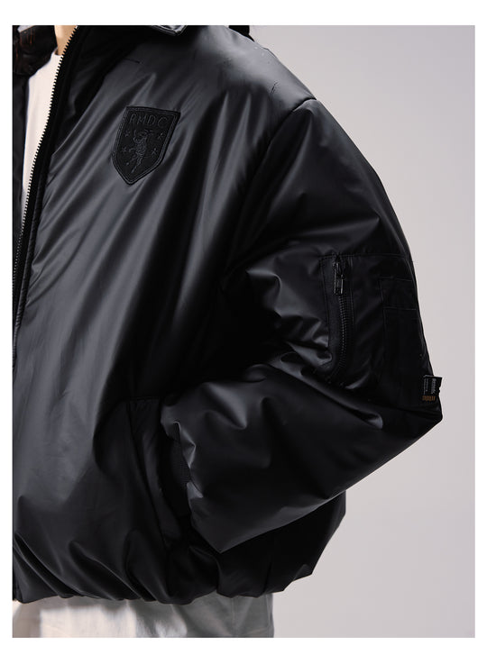 Remedy Number Patch Embroidered MA-1 Bomber Jacket | Face 3 Face