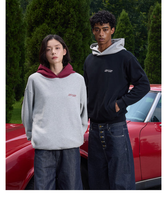 S45 Colorblock Logo Hoodie | Face 3 Face