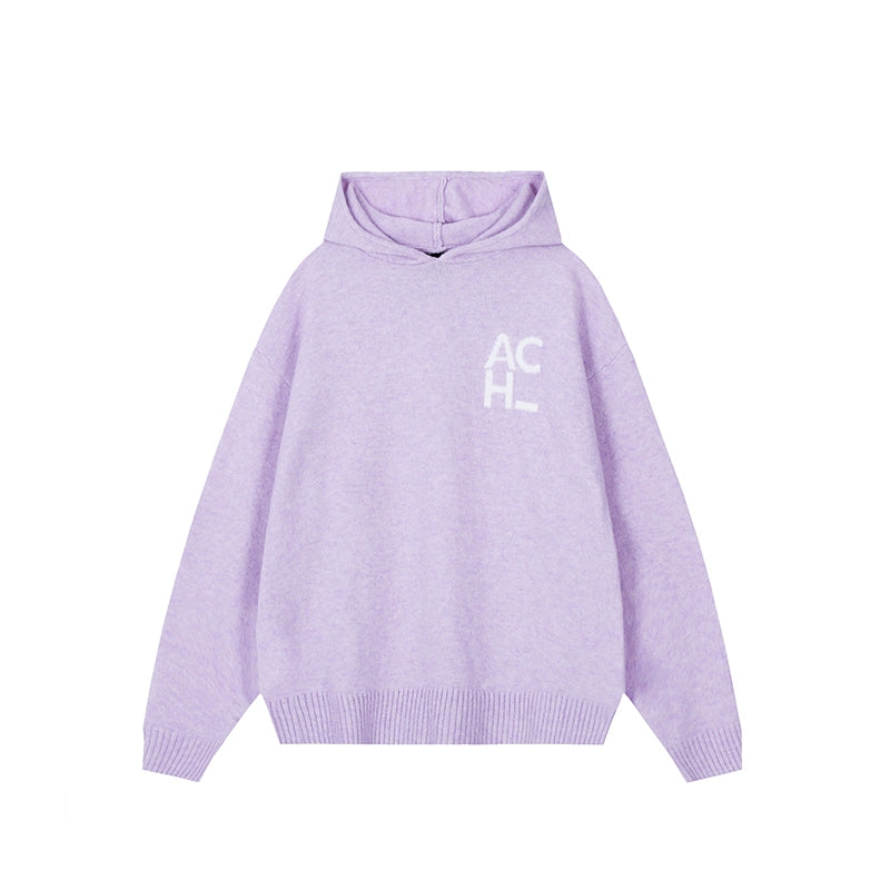 Achock Logo Knit Hoodie | Face 3 Face