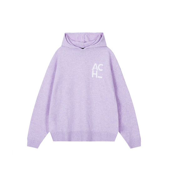 Achock Logo Knit Hoodie | Face 3 Face