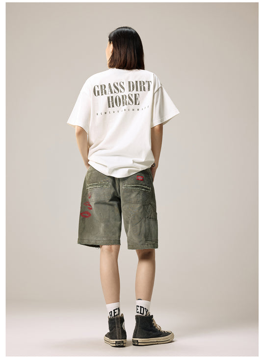Remedy GRASS DIRT HORSE Print Tee | Face 3 Face