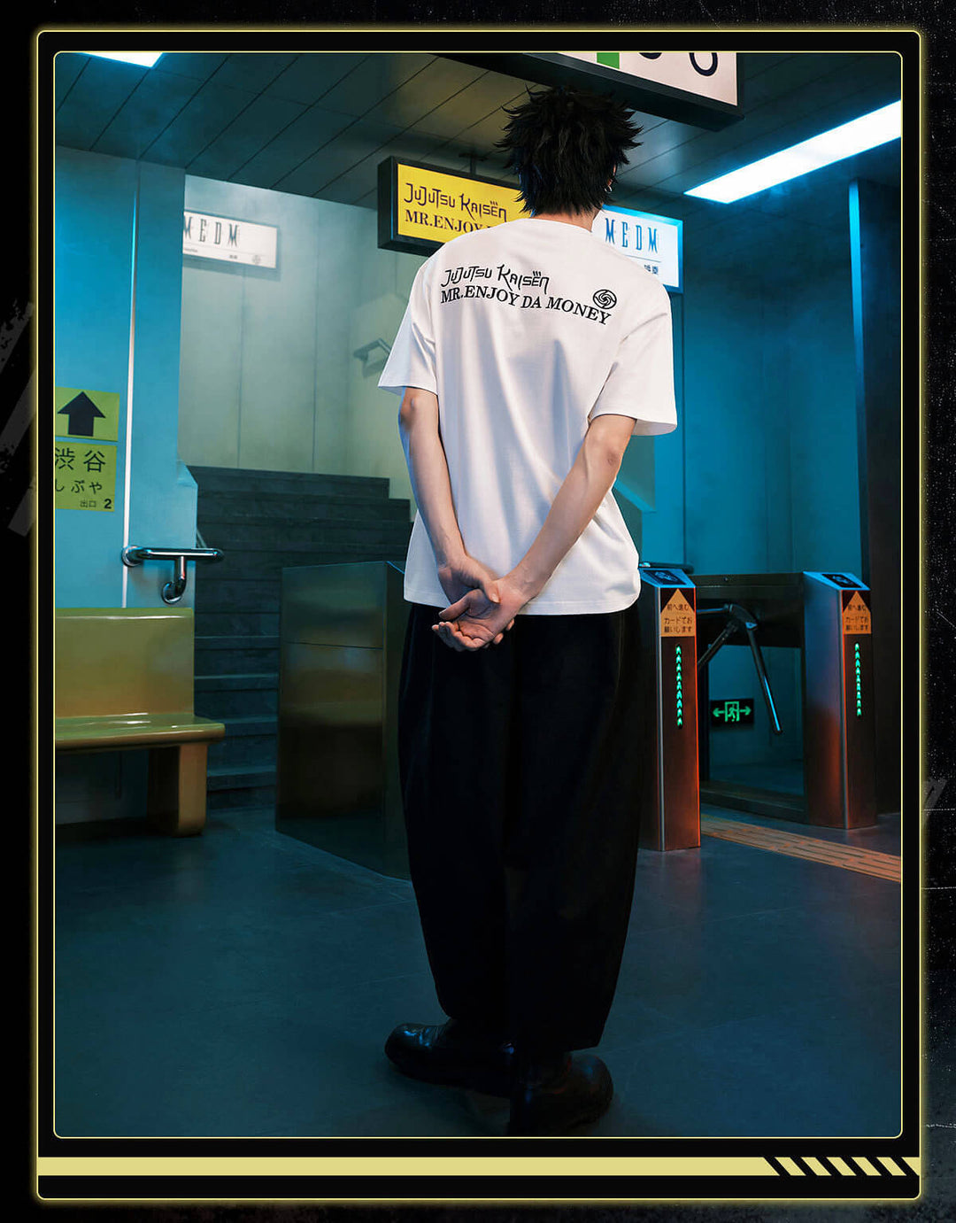 MEDM × Jujutsu Kaisen Character Multi Print Tee | Face 3 Face