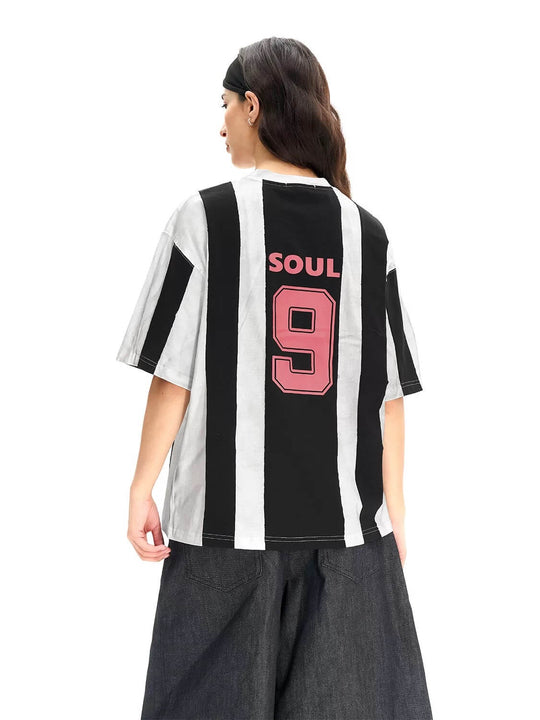 F3F Select Hand Painted Stripe Short Sleeve Soccer Tee | Face 3 Face
