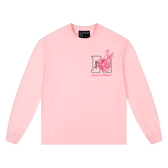 MEDM x EVA Basic Logo Long Sleeve Tee | Face 3 Face