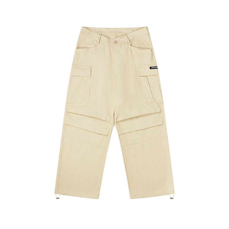 Harsh and Cruel Pleated Paratrooper Work Cargo Pants | Face 3 Face