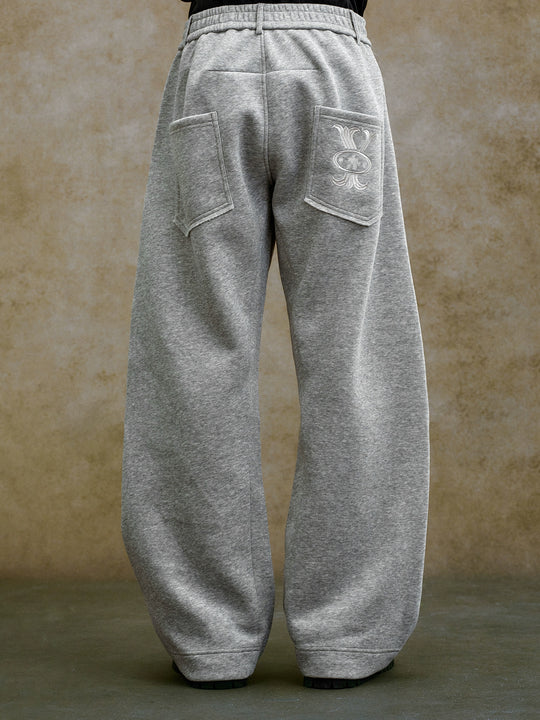 YADcrew Pearl Embroidered Baggy Sweatpants | Face 3 Face