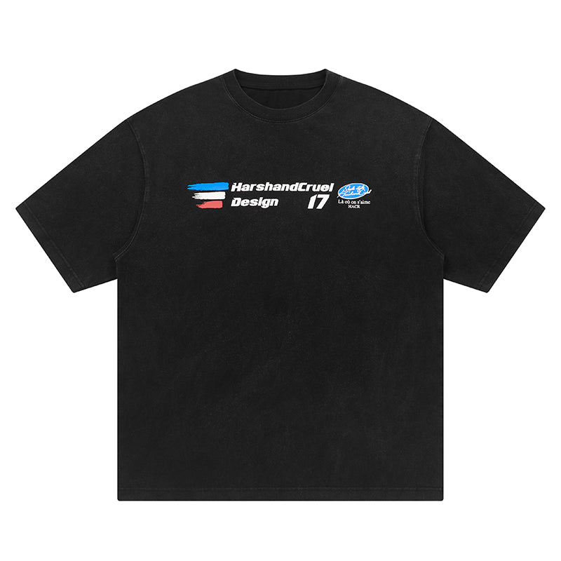 Harsh and Cruel Washed Logo Tee