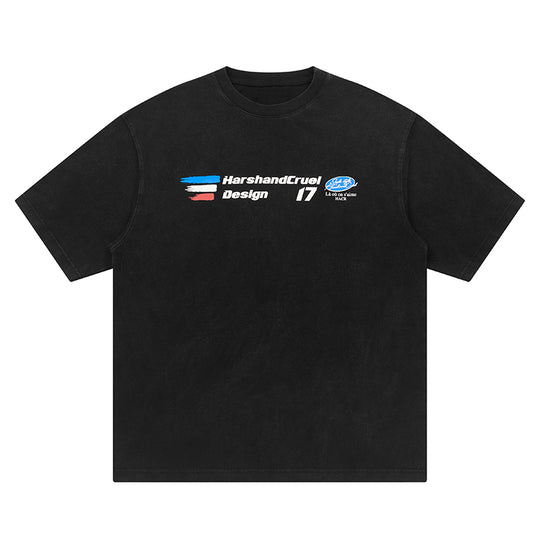Harsh and Cruel Washed Logo Tee