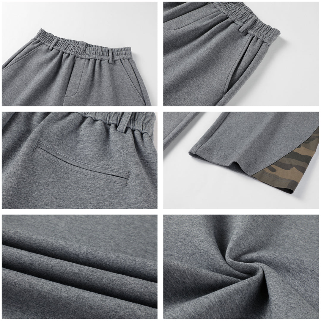 NOVACAM Camouflage-Accent Flare Sweatpants | Face 3 Face