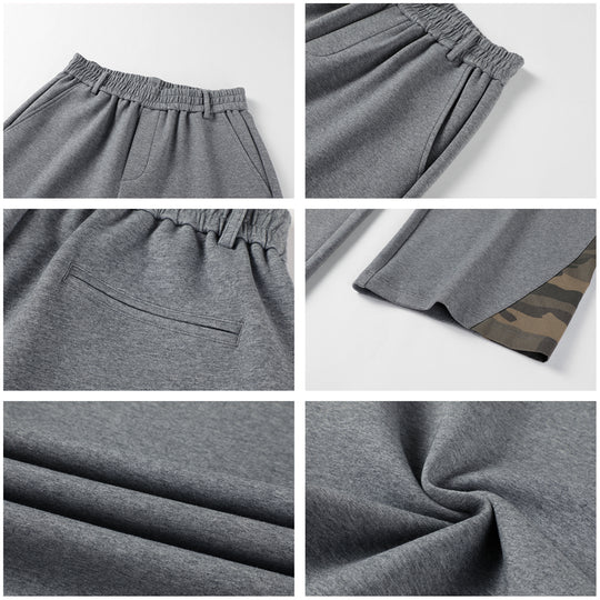 NOVACAM Camouflage-Accent Flare Sweatpants | Face 3 Face