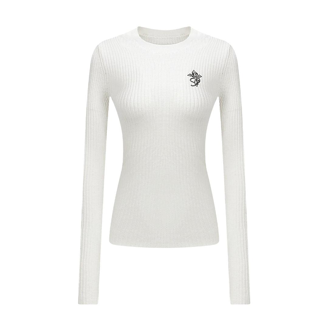 Small Town Kid Basic Slim Fit Thermal Knit Sweater | Face 3 Face