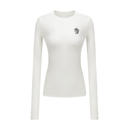 Small Town Kid Basic Slim Fit Thermal Knit Sweater | Face 3 Face