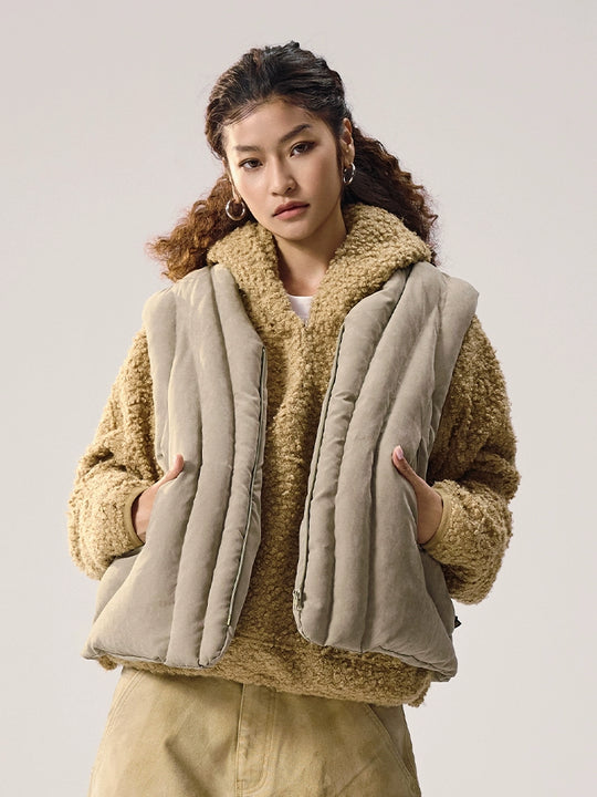 Remedy Camouflage Stitch Down Vest | Face 3 Face