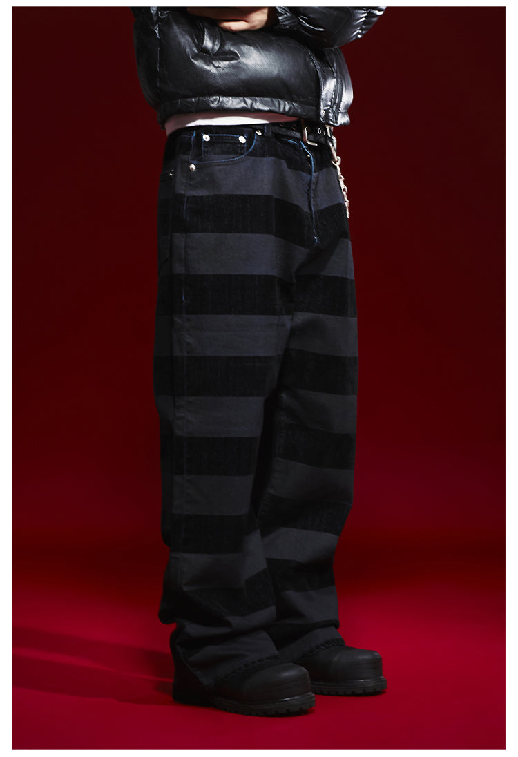 Remedy Prisoner Striped Pants | Face 3 Face