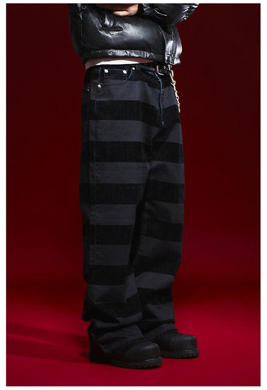 Remedy Prisoner Striped Pants | Face 3 Face