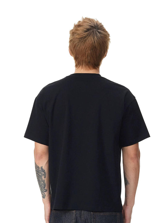 EVILKNIGHT(EK) Letter Graphic Print Short Sleeve Tee | Face 3 Face
