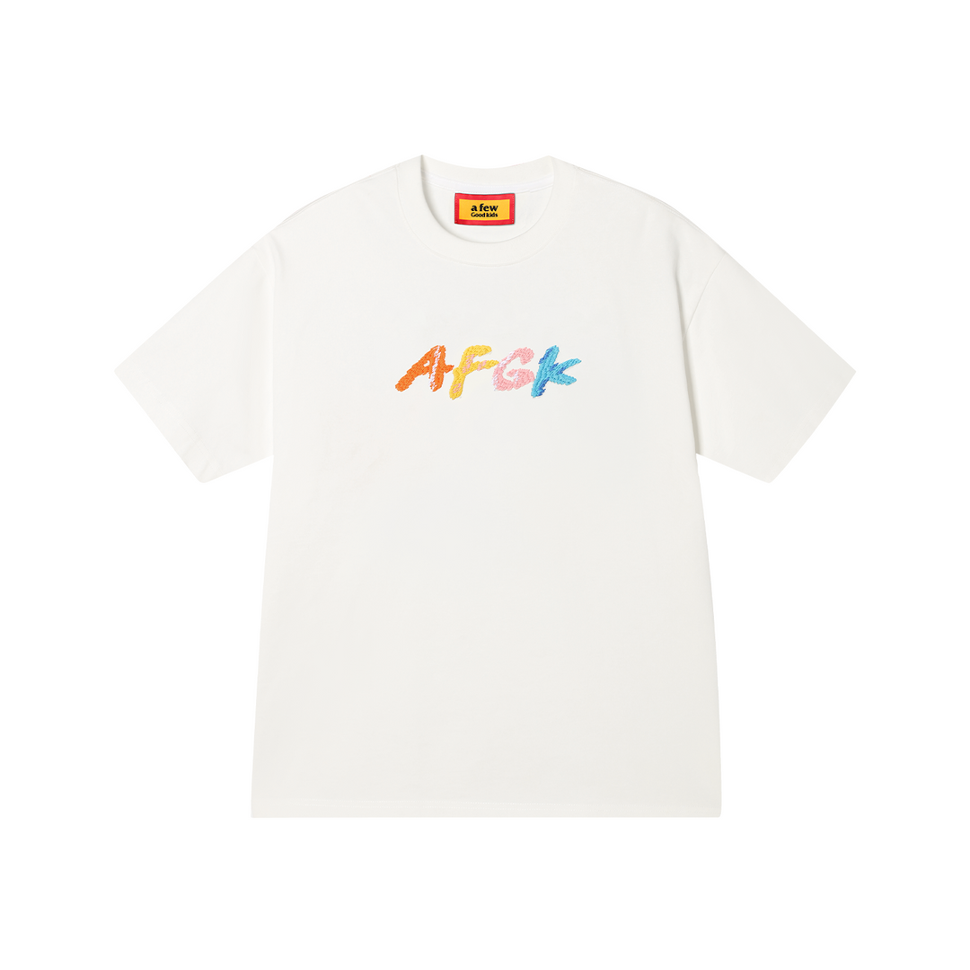 AFGK Handstitched Logo Embroidered Tee | Face 3 Face