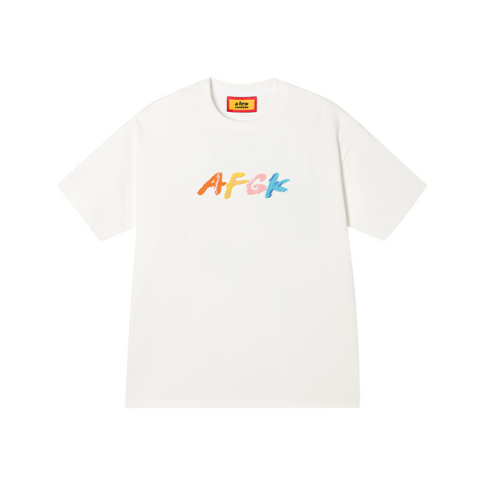 AFGK Handstitched Logo Embroidered Tee | Face 3 Face