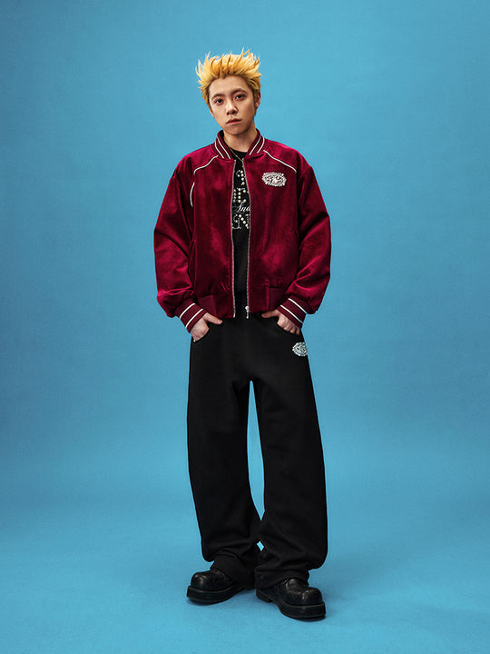 YADcrew Pearl Puzzle Logo Balloon Sweatpants | Face 3 Face