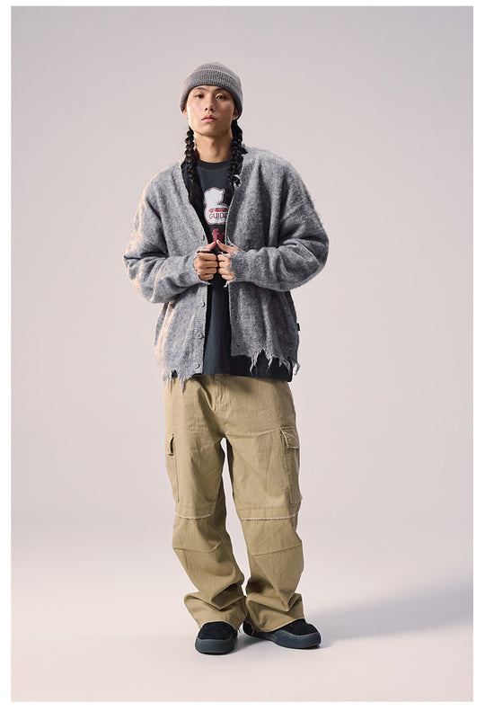 Remedy Distressed Knit Cardigan | Face 3 Face