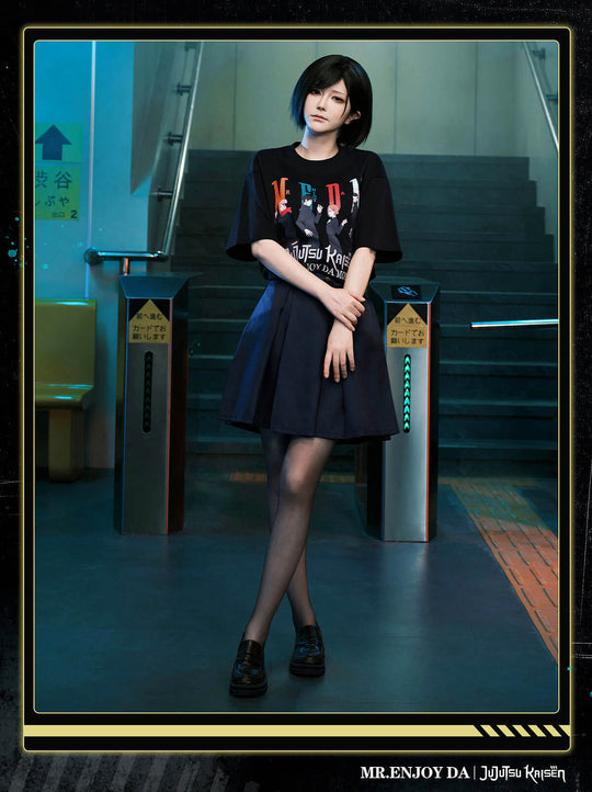 MEDM × Jujutsu Kaisen Character Multi Print Tee | Face 3 Face