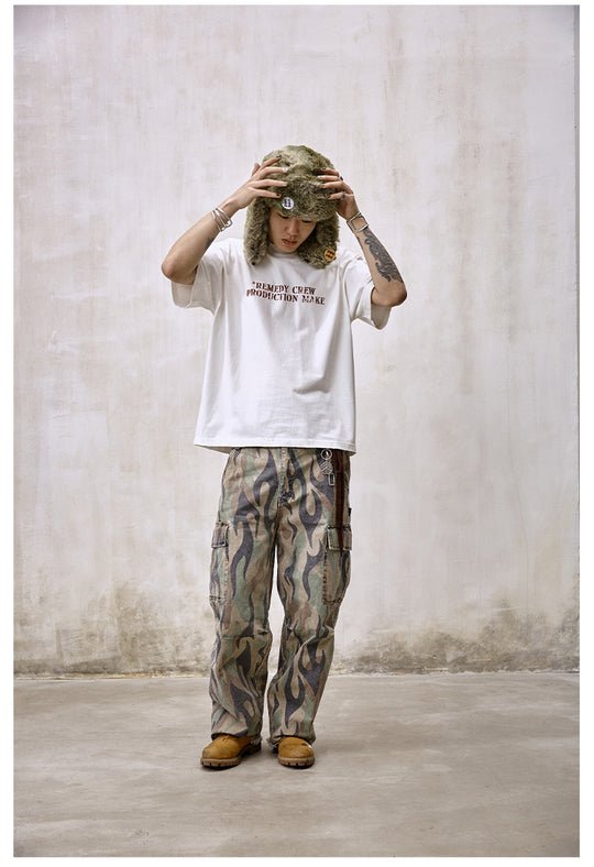 Remedy Faded Print Destruction Tee | Face 3 Face