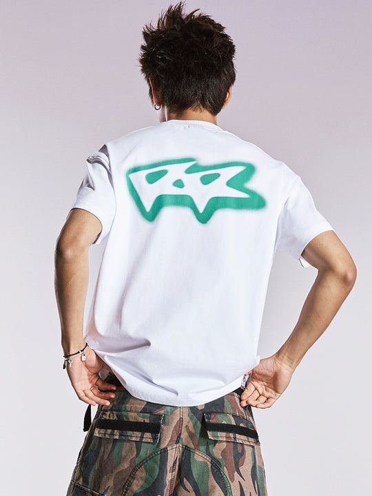 Remedy Gradient Logo Print Tee | Face 3 Face