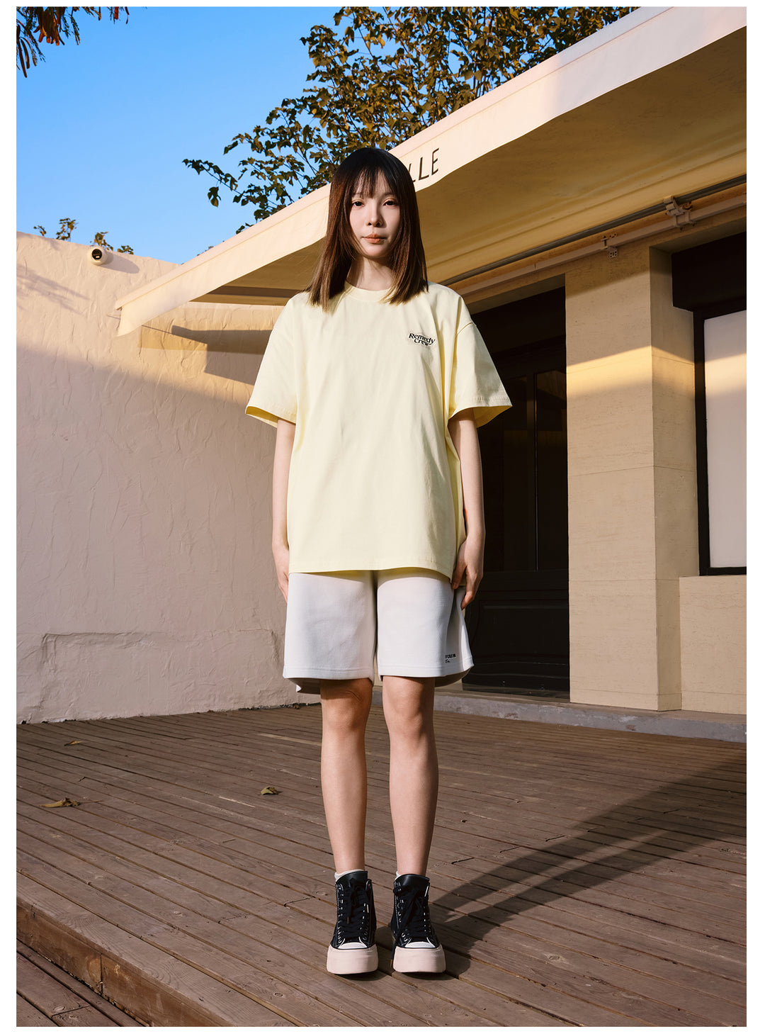 Remedy Framed Logo Print Cool Touch Tee | Face 3 Face