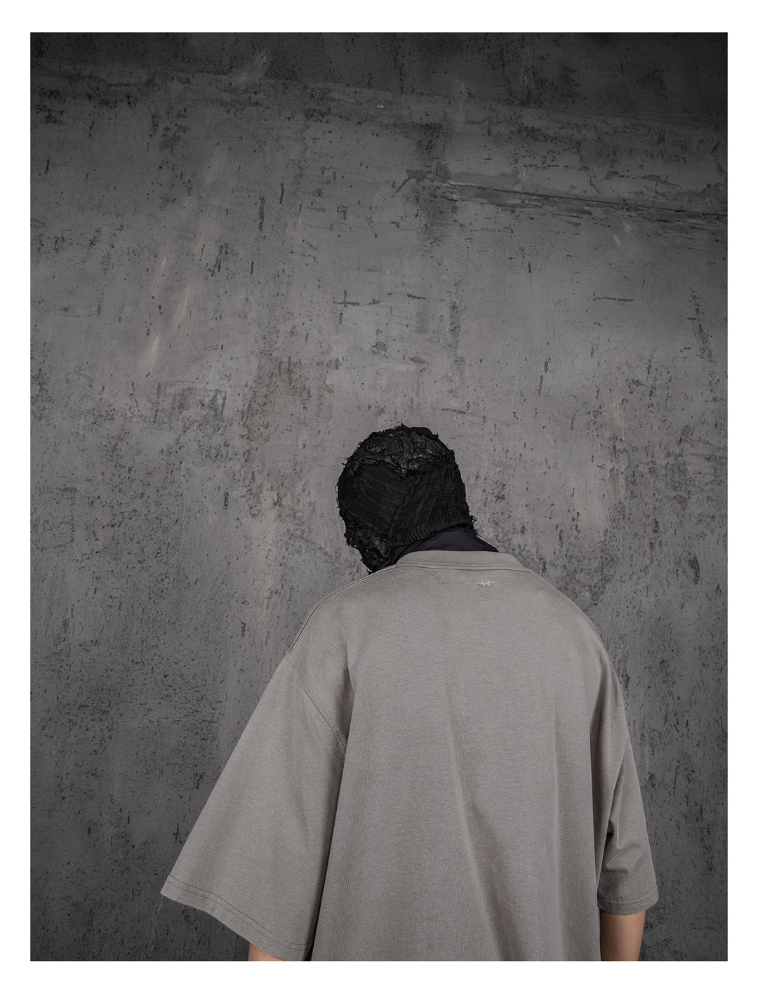 UNDERWATER Gray Sand-Washed Basic Faded Tee | Face 3 Face