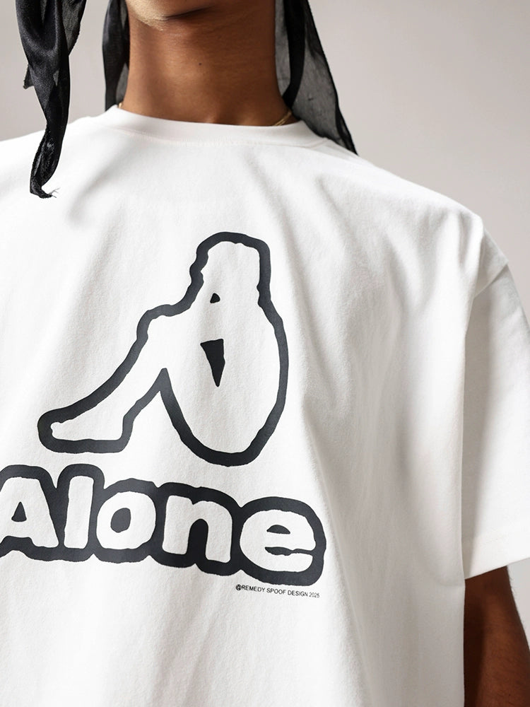 Remedy Alone Lonely Inspired Print Tee | Face 3 Face