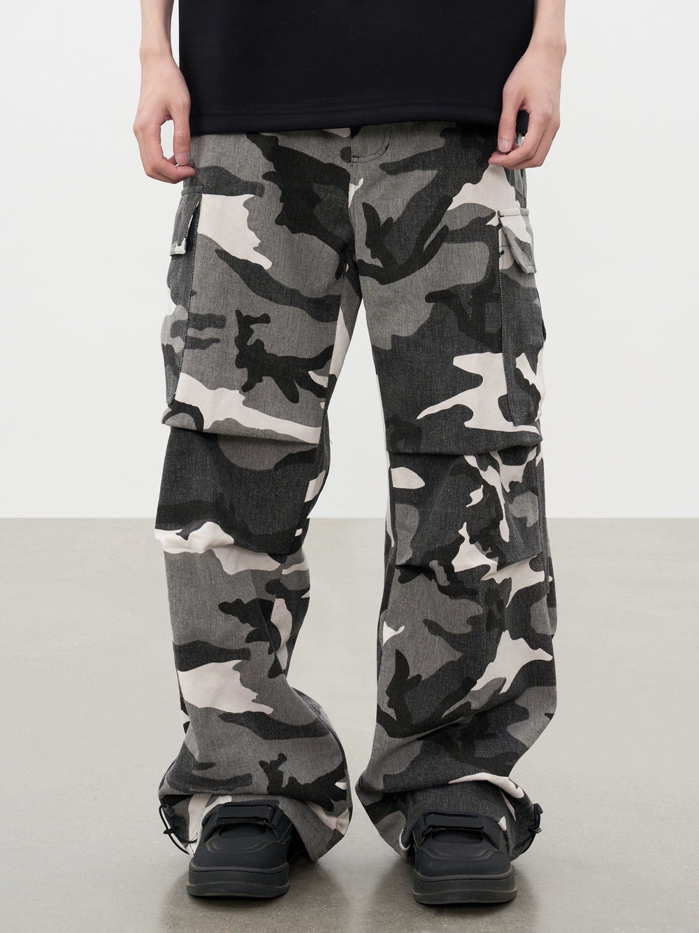 AFGK Camouflage Multi Pocket Work Cargo Pants | Face 3 Face