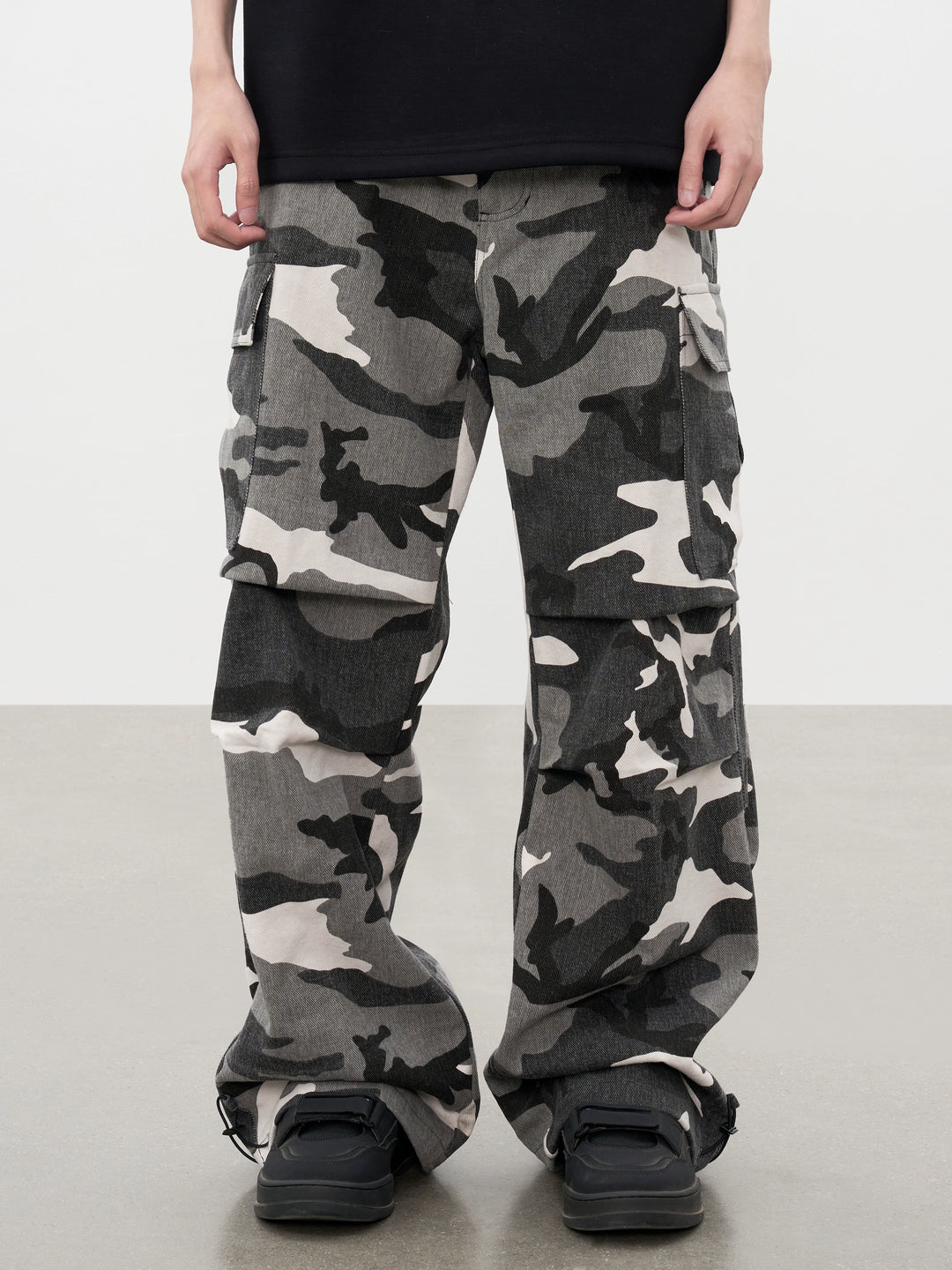 AFGK Camouflage Multi Pocket Work Cargo Pants | Face 3 Face