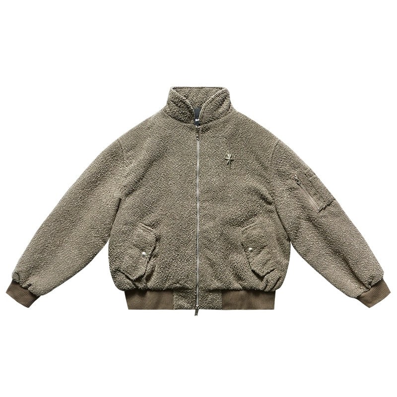Remedy Textured MA-1 Bomber Jacket | Face 3 Face