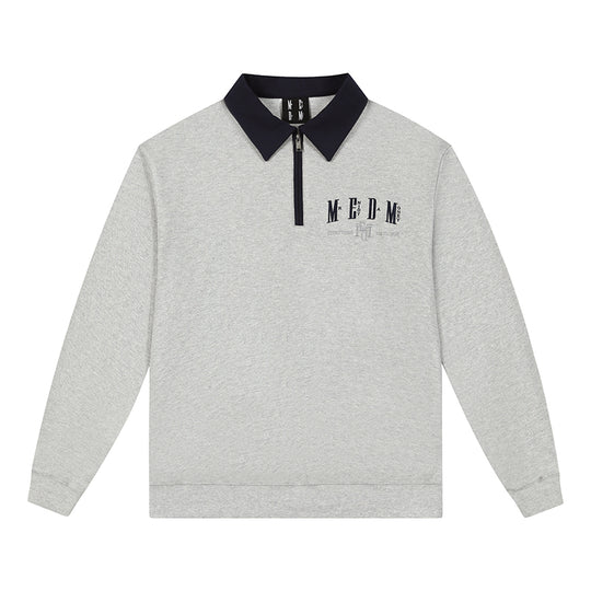 MEDM Logo Embroidered Polo Shirt