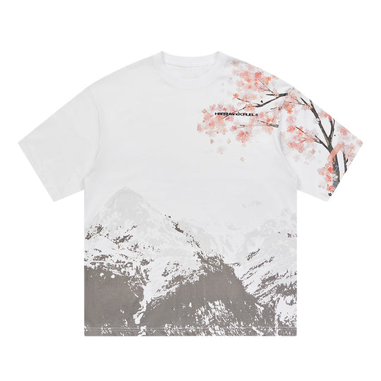 Harsh and Cruel Sakura Mountain Oversized Tee