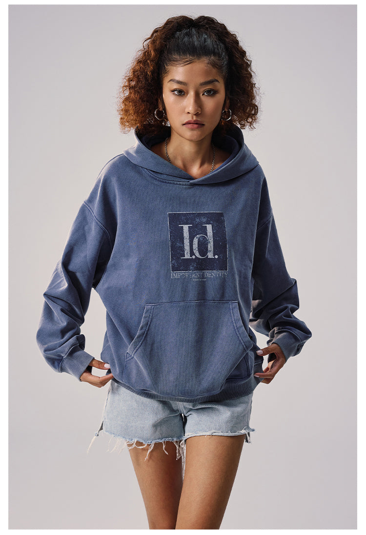 Remedy ID Print Washed Hoodie | Face 3 Face