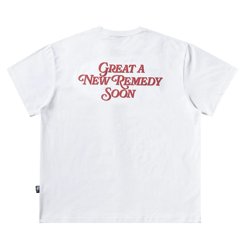 Remedy GREAT A NEW REMEDY SOON Foam Print Cool Touch Tee | Face 3 Face