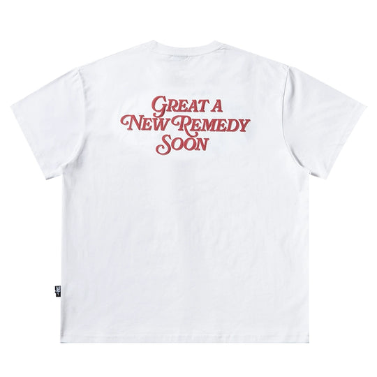 Remedy GREAT A NEW REMEDY SOON Foam Print Cool Touch Tee | Face 3 Face