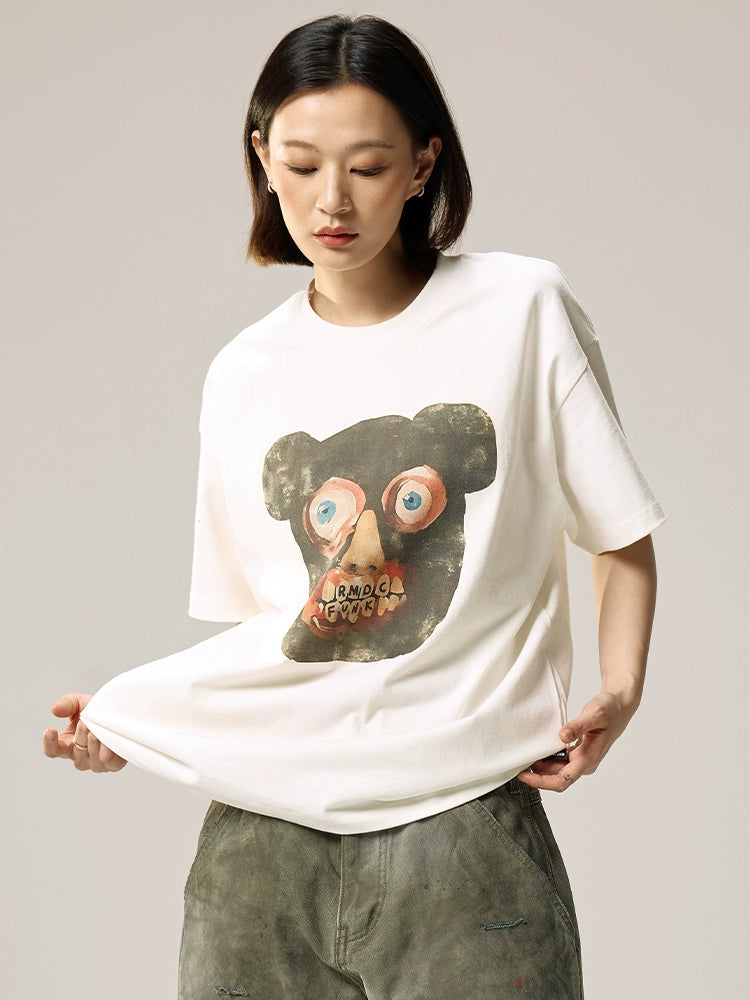 Remedy Bear Print Graphic Tee | Face 3 Face