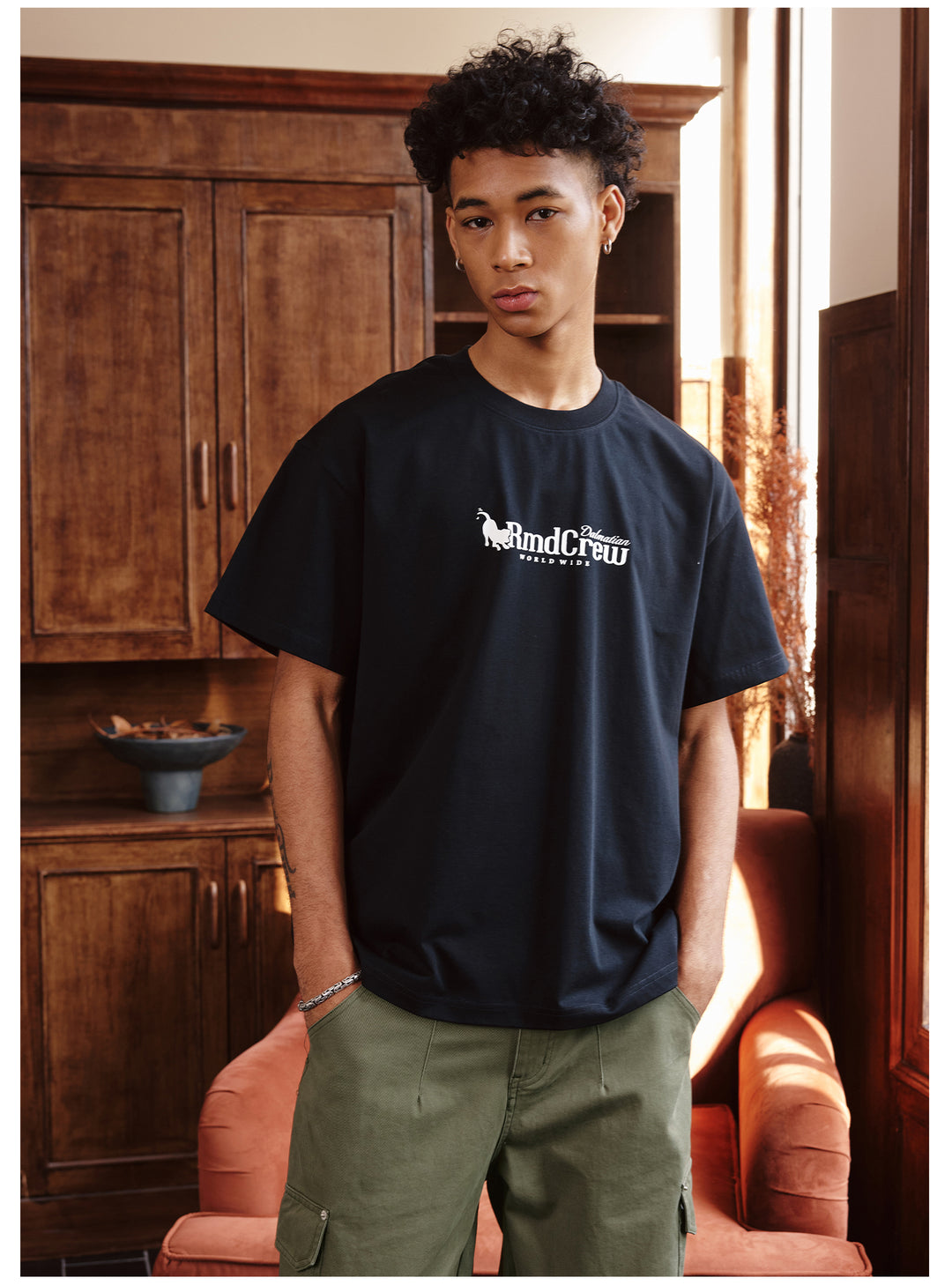 Remedy Dalmatian Graphic Cool Touch Tee | Face 3 Face