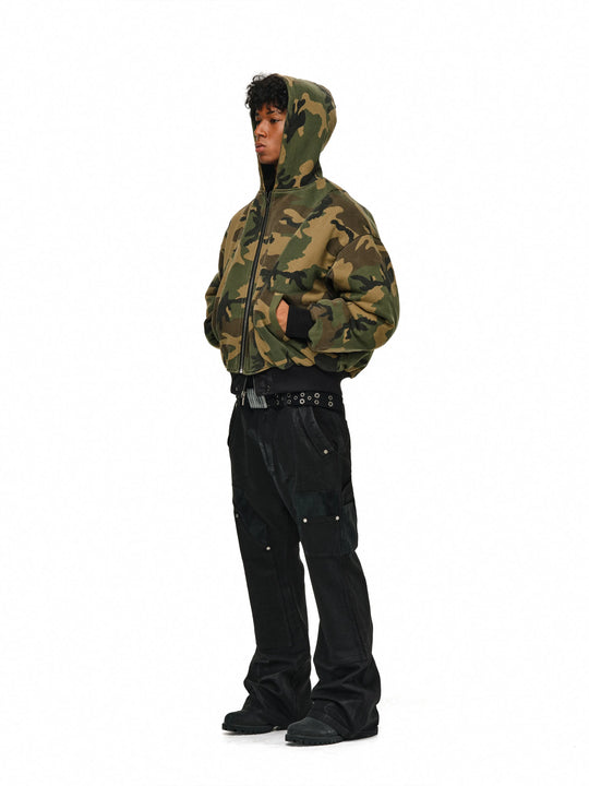 ANTIDOTE Reversible Camouflage MA-1 Bomber Jacket | Face 3 Face